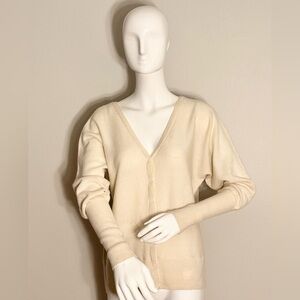 Comptoir Des Cotonniers Cream Cardigan Cashmere